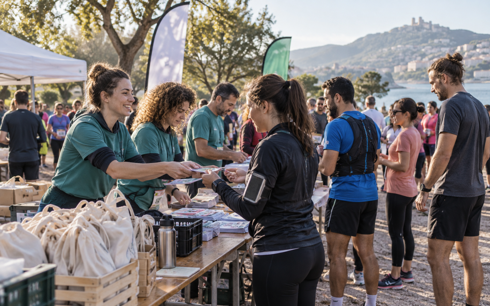 Course solidaire, photographie générique